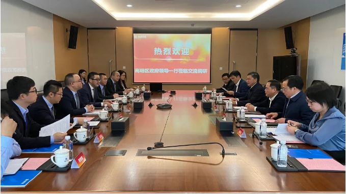 高明区区委书记杨永泰一行到AG庄闲游戏环境调研